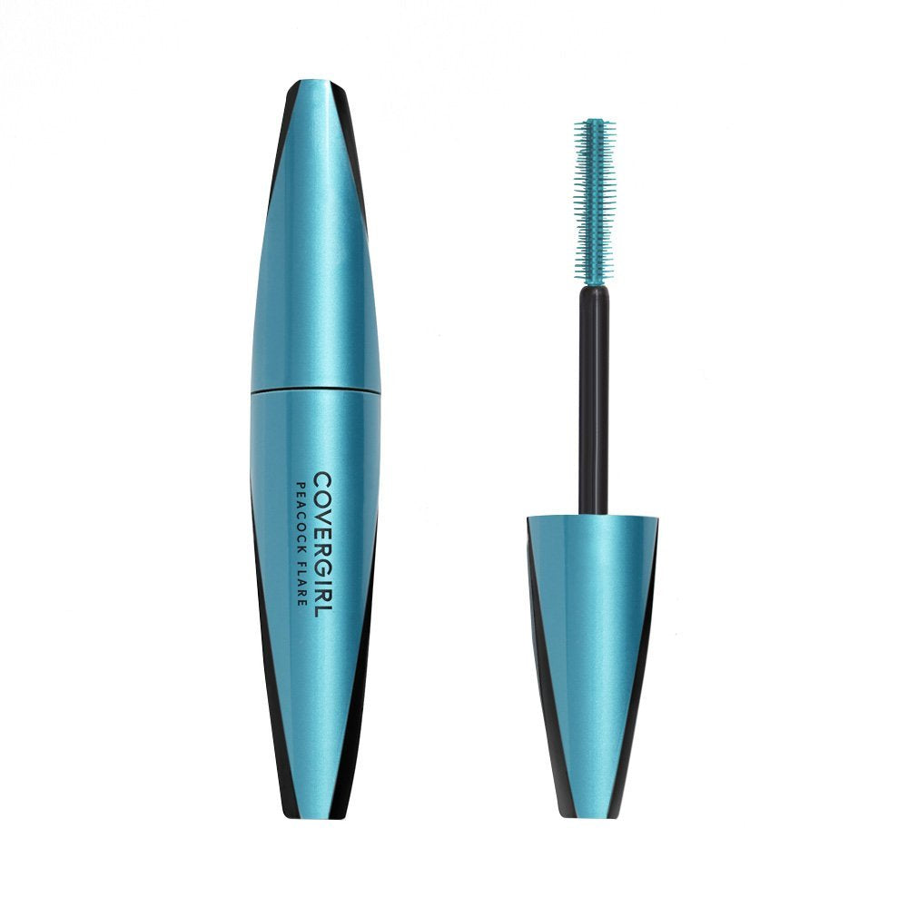 COVERGIRL Peacock Flare Mascara, Black, 0.3 Ounce (packaging may vary)